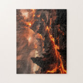 Vulkanlava Legpuzzel (Verticaal)
