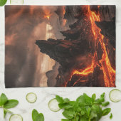 Vulkanlava Theedoek (Gevouwen)