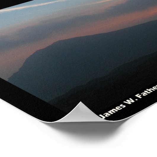 Vulkano's over de hele wereld poster (Hoek)