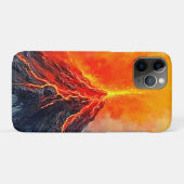 Vulkanuitbarsting: Ruwe Kracht Case-Mate iPhone Case (Achterkant (horizontaal))