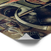 Vulkforges met draaiende wapens poster (Hoek)