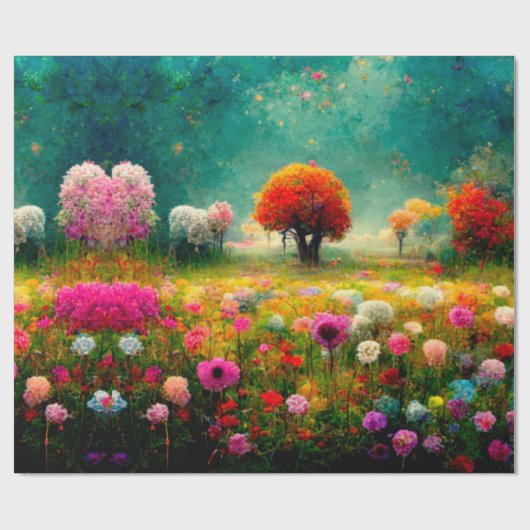 Vulkpapier Cadeaupapier (Vlak)