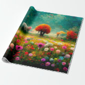 Vulkpapier Cadeaupapier (Uitgerold)