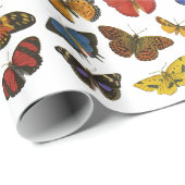 Vulkpapier voor vlinders cadeaupapier (Rol Hoek)