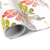Vulkpapier voor vlinders cadeaupapier (Rol Hoek)
