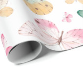 Vulkpapier voor vlinders cadeaupapier (Rol Hoek)