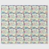 Vulkpapier voor vlinders cadeaupapier (Vlak)