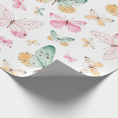 Vulkpapier voor vlinders cadeaupapier (Hoek)