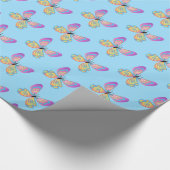 Vulkpapier voor vlinders cadeaupapier (Hoek)