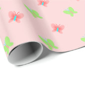 Vulkpapier voor vlinders cadeaupapier (Rol Hoek)