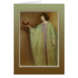 VULLEN DE KOP DIE DE Kunstkaarten SCHOONT VAN DE R