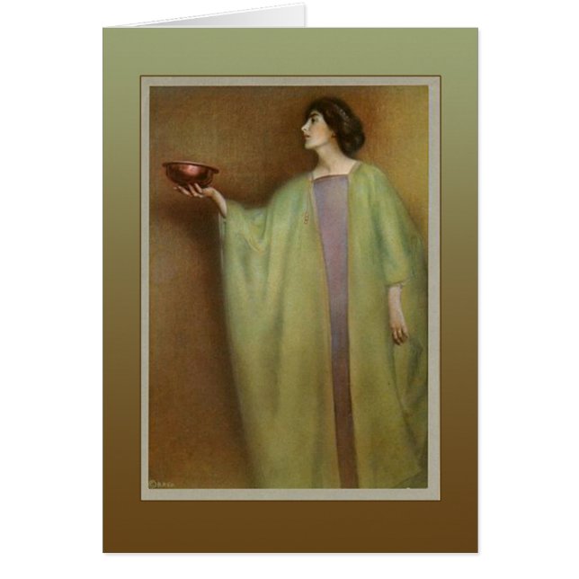 VULLEN DE KOP DIE DE Kunstkaarten SCHOONT VAN DE R (Voorkant)