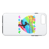 VULLEND INSPIREREND FIGURSATORONTWERP VAN LOVE Case-Mate iPhone CASE (Achterkant (Horizontaal))