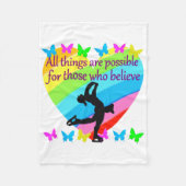 VULLEND INSPIREREND FIGURSATORONTWERP VAN LOVE FLEECE DEKEN (Voorkant)