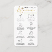 Vuller na verzorging instructies Beauty Gezichtsgo Visitekaartje (Voorkant)