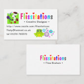 Vullingen Zazzle Store Visitekaartje (Voorkant / Achterkant)