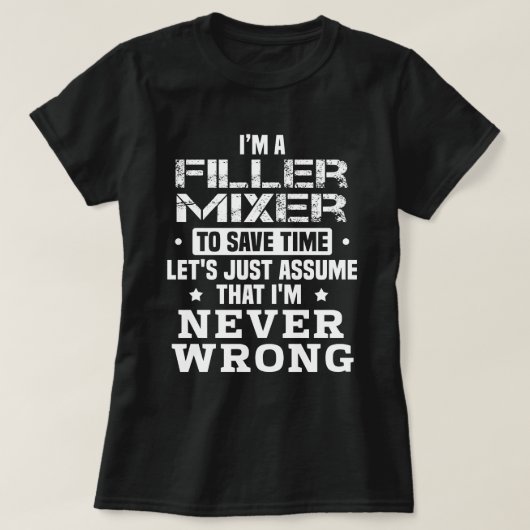 Vulmixer T-shirt (Design voorkant)