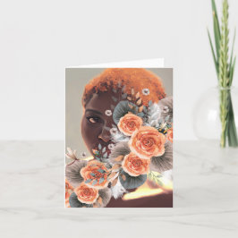 vulnerABLE African American Woman Blank Notecards Bedankkaart