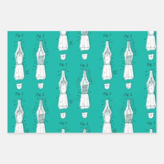 Vulpen artwork inpakpapier (Voorkant)