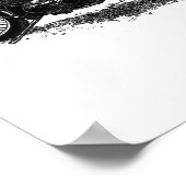 vulpen en inkt poster (Hoek)