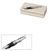 vulpen rubberen stempel (Gestempeld)