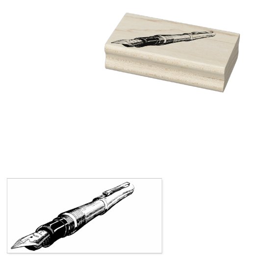 vulpen rubberen stempel (Gestempeld)