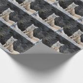 Vulpes corsac cadeaupapier (Hoek)