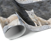 Vulpes corsac cadeaupapier (Rol Hoek)