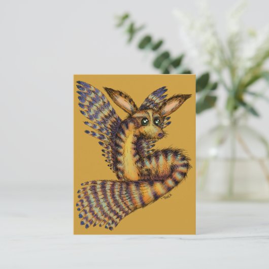 Vulpix Briefkaart (Staand voorkant)