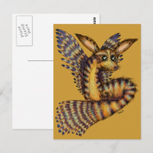 Vulpix Briefkaart (Voorkant / Achterkant)