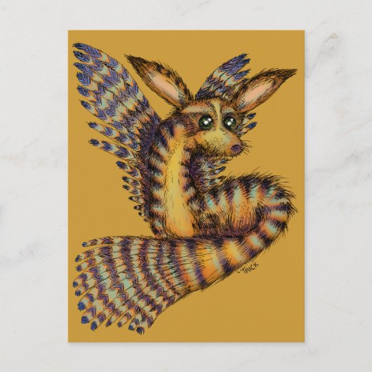 Vulpix Briefkaart (Voorkant)