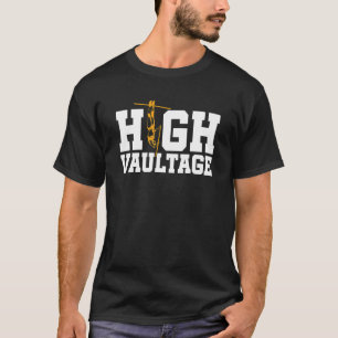 Vultaatpool met hoge spanning en wifi t-shirt