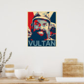Vultan Inspired by Flash Gordon Poster (Keuken)