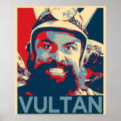 Vultan Inspired by Flash Gordon Poster (Voorkant)