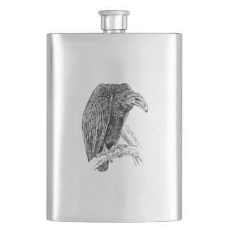 Vulture Bird Realistic Sketch Heupfles