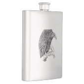 Vulture Bird Realistic Sketch Heupfles (Rechts)