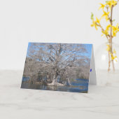 Vulture Birthday-kaart Kaart (Gele Bloem)