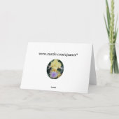 Vulture Birthday-kaart Kaart (Achterkant)