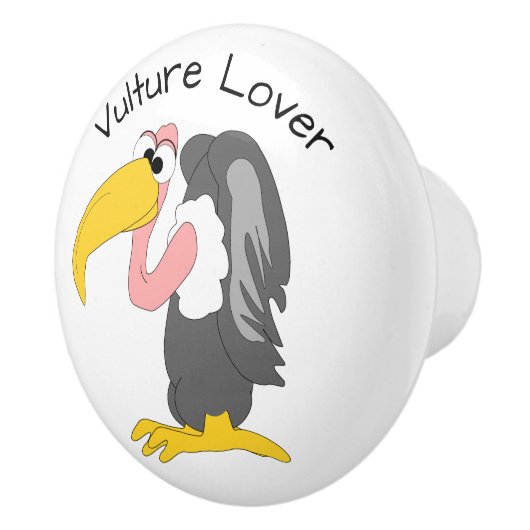 Vulture Design Personalised Keramische Knop (Rechts)