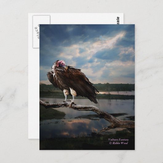 Vulture Fantasy Briefkaart (Voorkant / Achterkant)