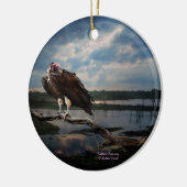Vulture Fantasy keramische hangende sierbloem Keramisch Ornament (Links)