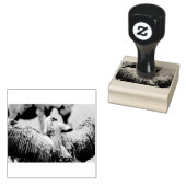 Vulture & Hyena Rubberstempel (Gestempeld)