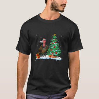 Vulture lover kerst gier dragen kerstmuts t-shirt