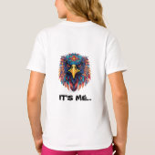 Vulture Print T- T-shirt (Achterkant)
