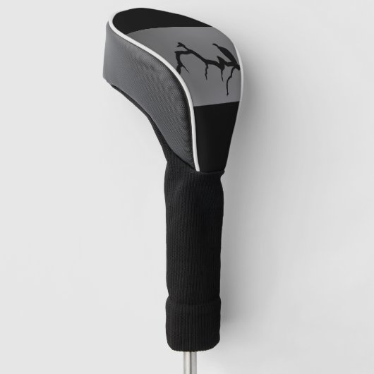 Vulture Silhouette Golfheadcover (Schuin)