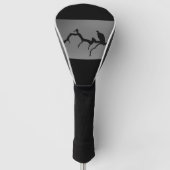 Vulture Silhouette Golfheadcover (Voorkant)