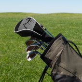 Vulture Silhouette Golfheadcover (Insitu)