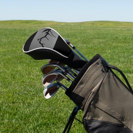 Vulture Silhouette Golfheadcover (Insitu)