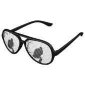 Vulture Silhouette Love Bird Watts Raptors Aviator Zonnebril (Gekanteld)