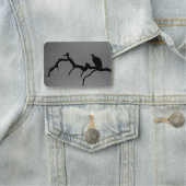 Vulture Silhouette Naamplaatje (In situ)